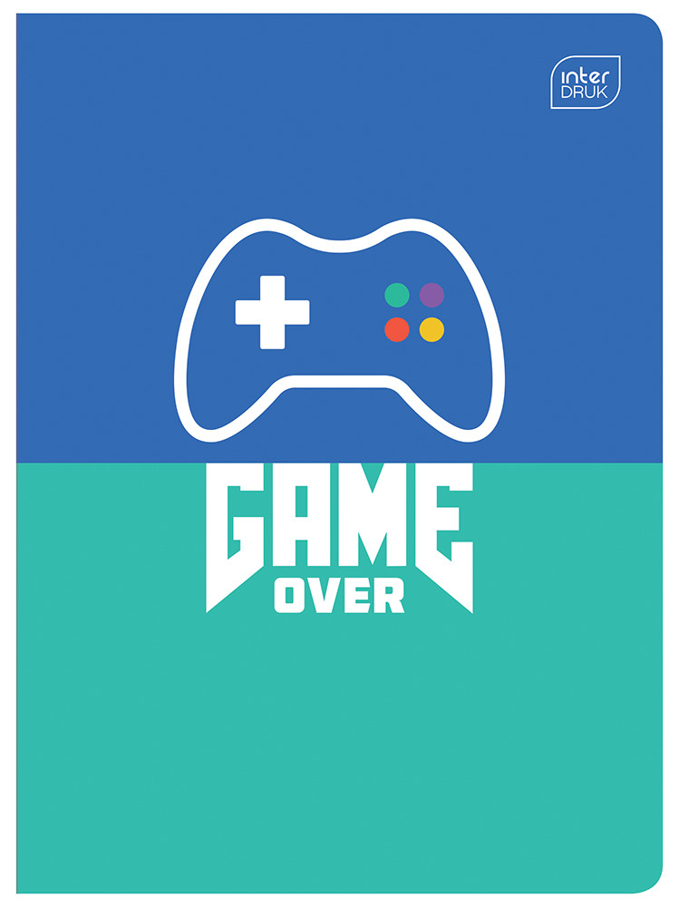 Zeszyt gładki A5/16 70g Interdruk MIX